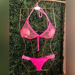 Pink bikini size S